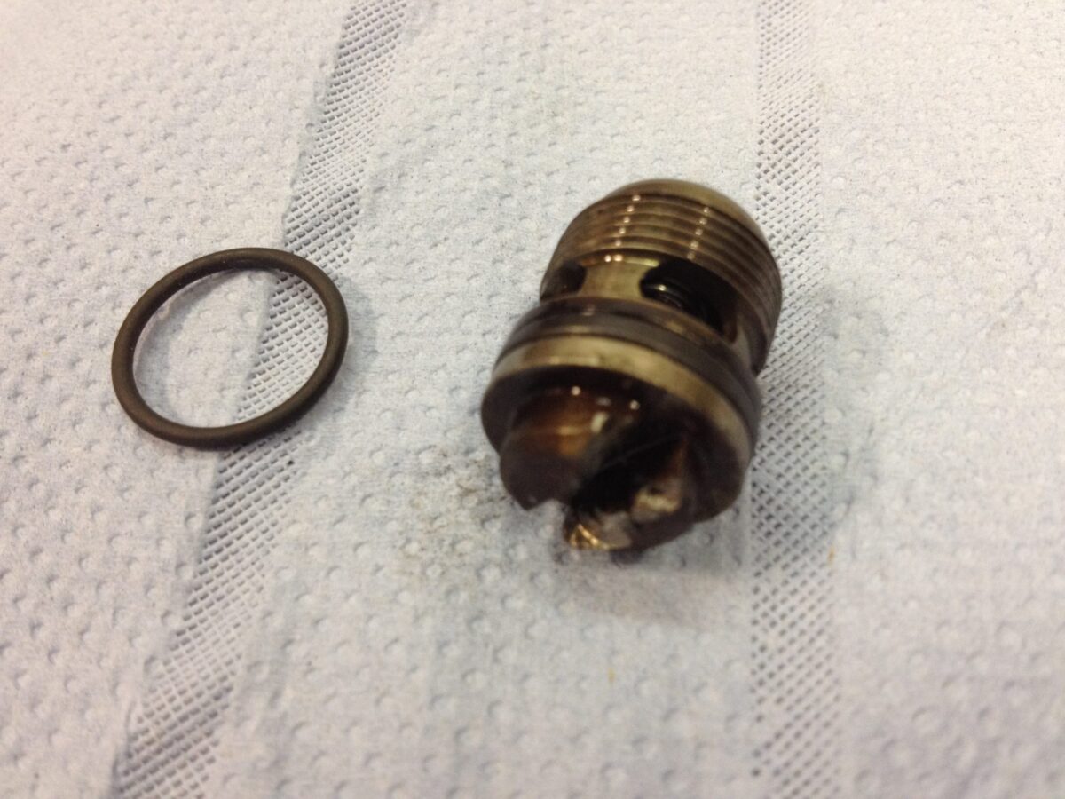 O-Ring Dichtung Druckhalteventil passend für S50 S54 Motor BMW – Bild 2