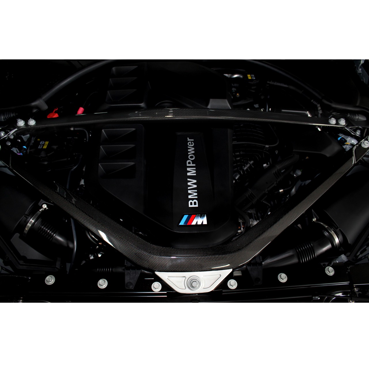 Kohlefaser Domstrebe passend für BMW G87 M2 | G80 G81 M3 | G82 G83 M4 Karbonius – Bild 4