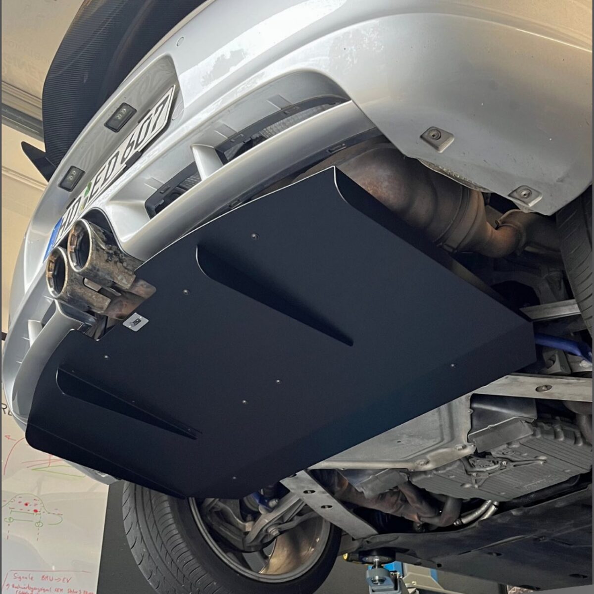 SPEED Diffusor passend für Porsche Cayman 987 mit TÜV-Teilegutachten