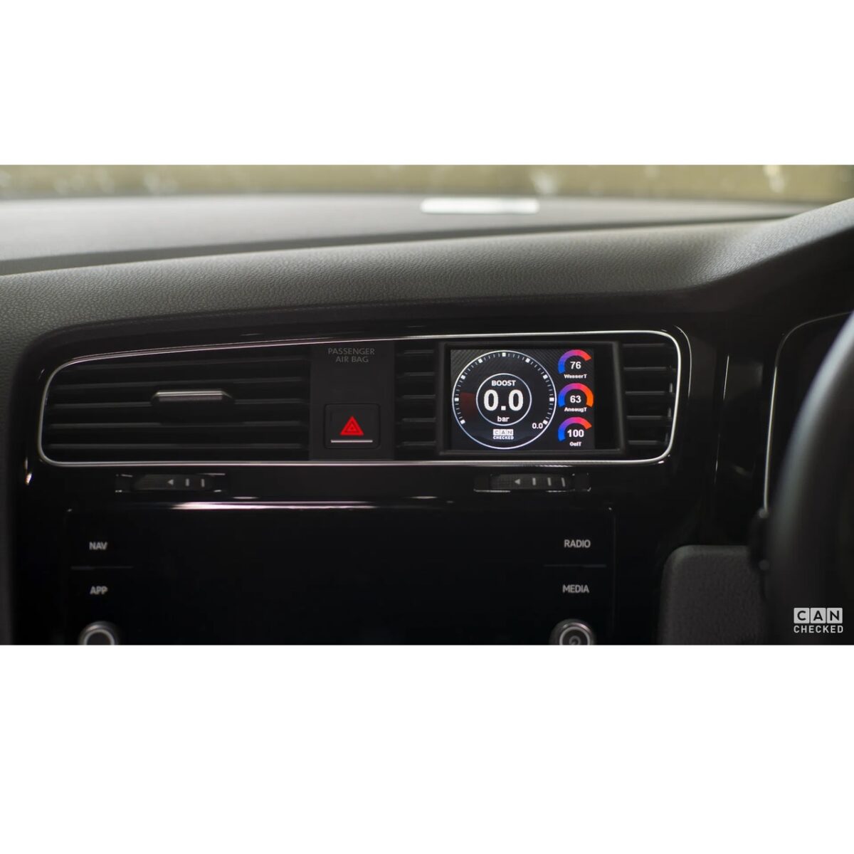 CANchecked Datendisplay passend für Volkswagen Golf MK7 – Bild 2