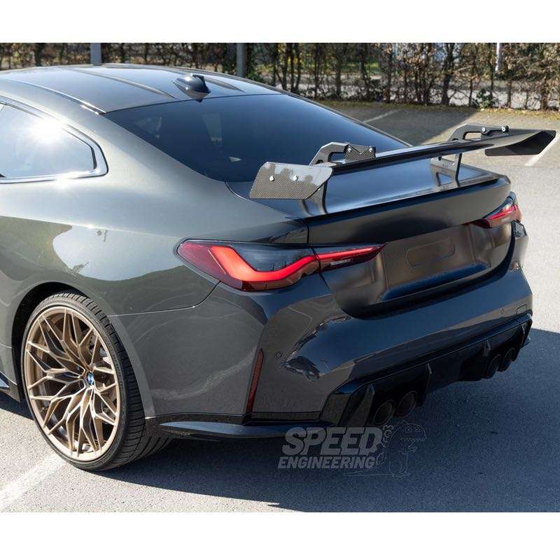 55600 - Big Wing Swan Neck passend für BMW G87 M2 G82 M4 mit TÜV-Teilegutachten Speed Engineering_1 Big Wing Swan Neck passend für BMW G87 M2 G82 M4 mit Teilegutachten Speed Engineering – Bild 4