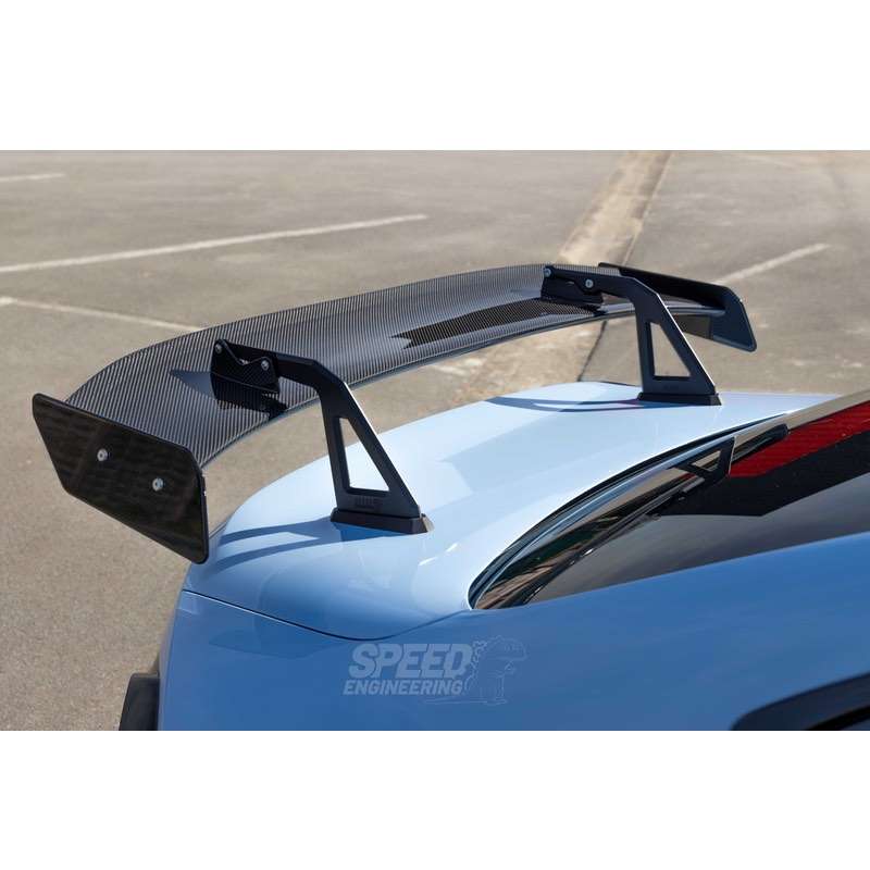 55600 - Big Wing Swan Neck passend für BMW G87 M2 G82 M4 mit TÜV-Teilegutachten Speed Engineering_5 Swan Neck Heckflügel passend für BMW G82 M4