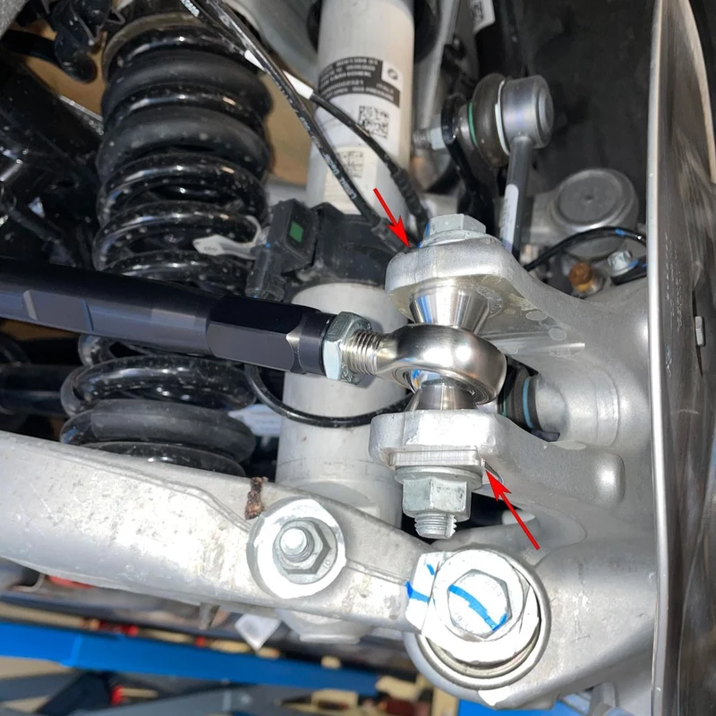 55621 - Millway Unterlegscheiben Spurstrebe Hinterachse passend für F8x G8x M3 M4 F87 G87 M2 2 Unterlegsscheibe