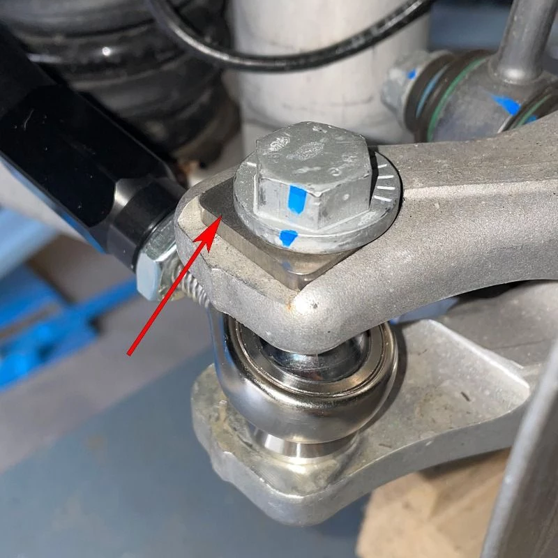 55621 - Millway Unterlegscheiben Spurstrebe Hinterachse passend für F8x G8x M3 M4 F87 G87 M2 3 Unterlegsscheibe