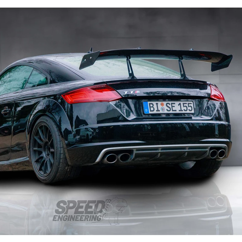 55625 - Speed Engineering Big Wing Swan Neck passend für Audi TT 8S mit TÜV-Teilegutachten Flügel