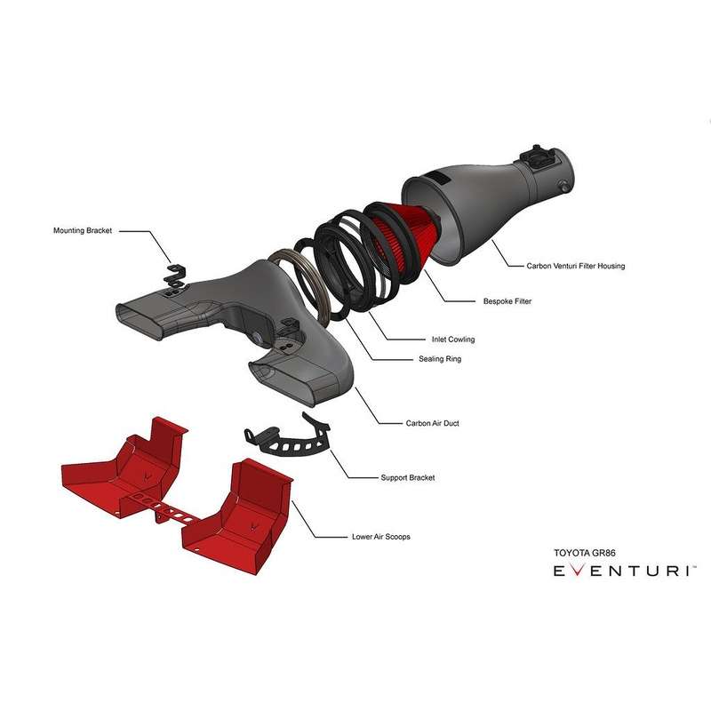 55702 - Eventuri Carbon Ansaugsystem passend für Toyota GR86_4 Eventuri Ansaugsystem passend für Toyota GR86