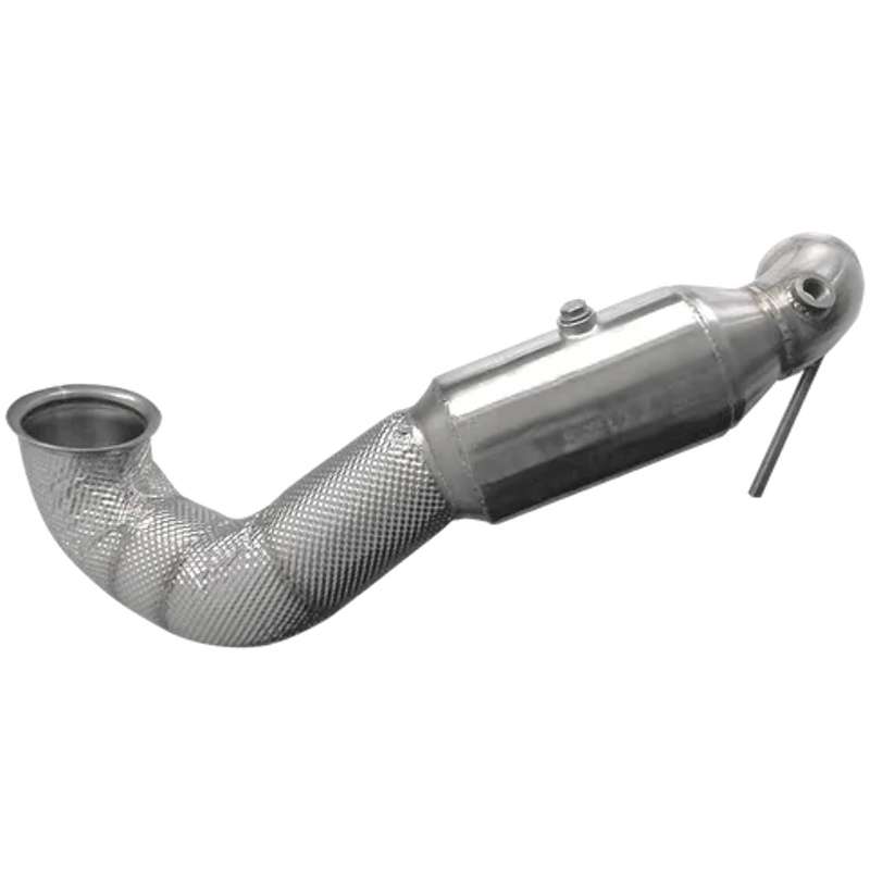 55728 - HJS Downpipe passend für Mercedes A45 AMG CLA45 AMG GLA45 AMG - 76mm_1 Downpipe passend für Mercedes