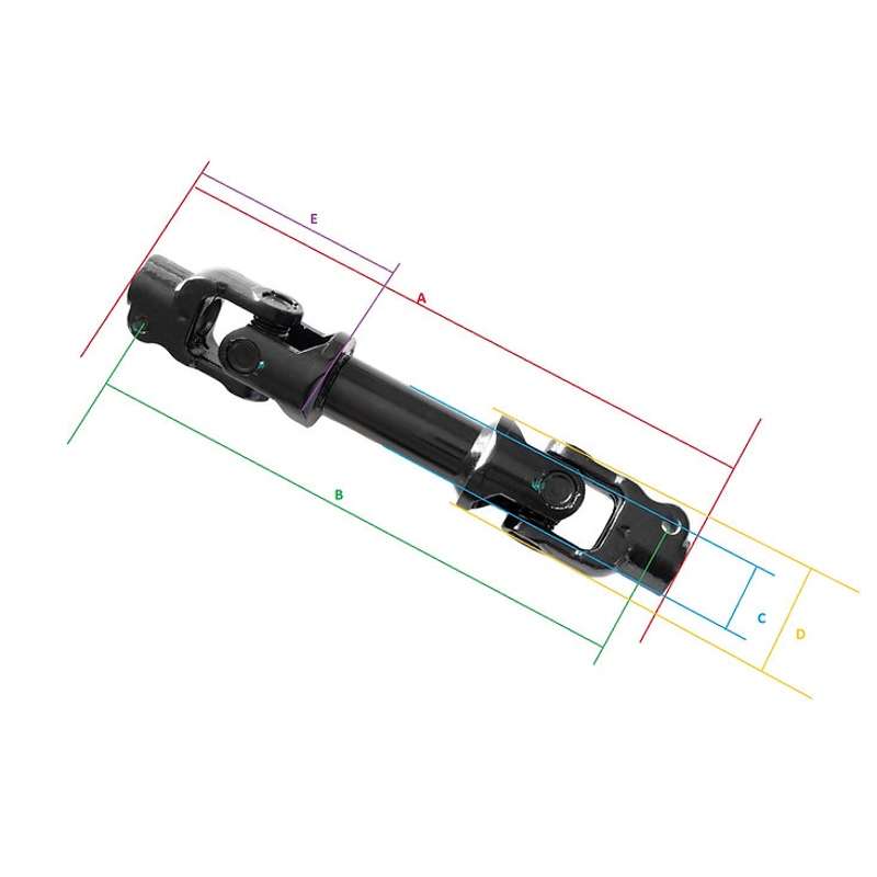 55771 - Lenksäule passend für BMW E46 E36 E30 Z3 UNI JOINT LHD_4 Lenksäule passend für BMW