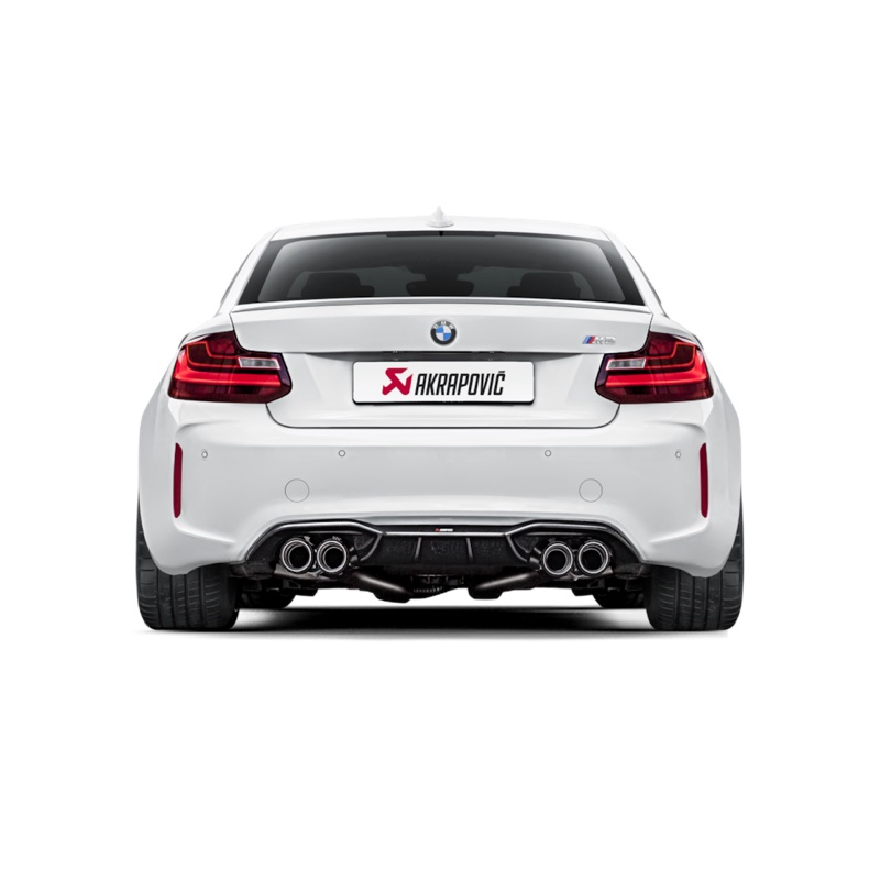 55852 - Akrapovic Titan Abgasanlage Slip On passend für F87 M2 BMW mit ECE Zulassung_4 Abgasanlage