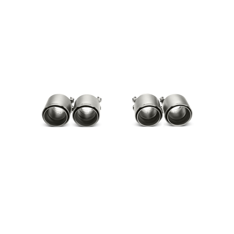 55853 - Akrapovic Titan Abgasanlage Slip On passend für F8x M3 M4 BMW mit ECE Zulassung_Titan_rund Abgasanlage
