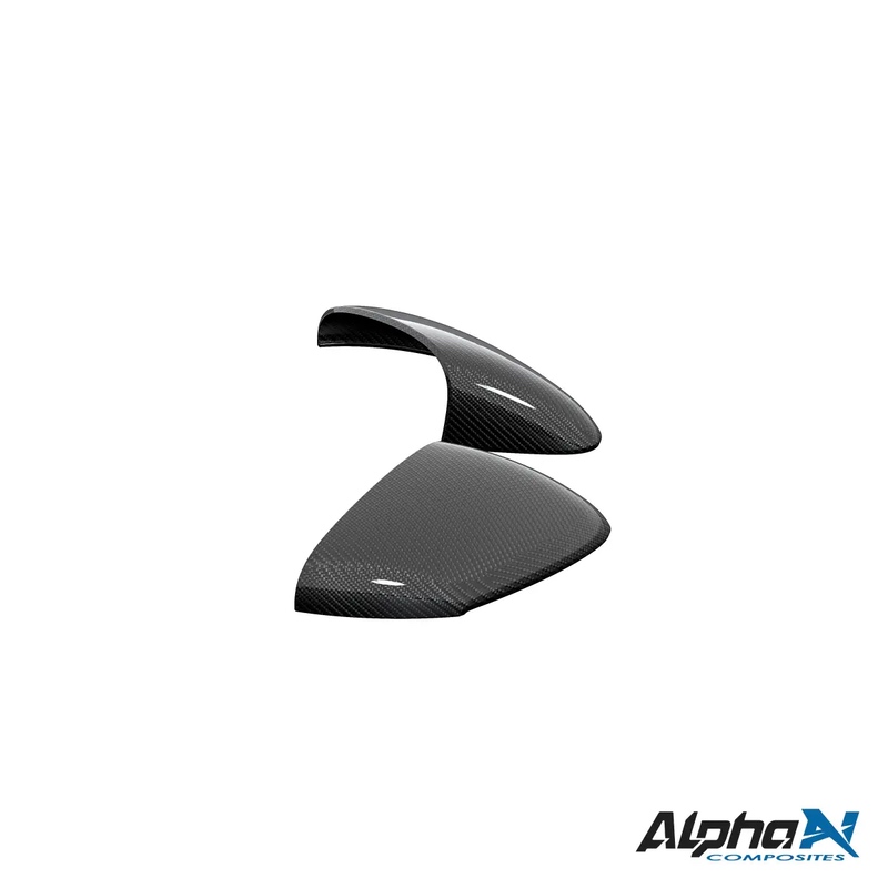 55856 - ALPHA-N Carbon Cover für Spiegelkappen Satz passend für Porsche 992.1 GT3 & GT3 Touring_2 Spiegelkappen passend für Porsche 992