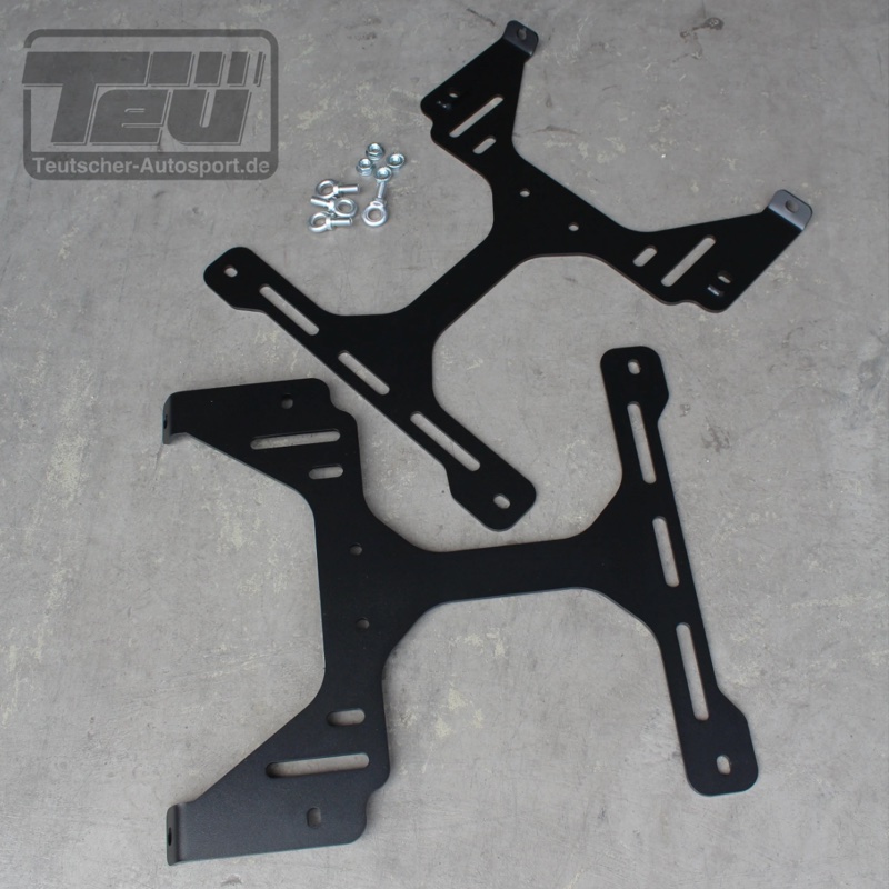 55898 - Teutscher 6-Punkt-Gurtplatte passend für BMW E-: F- & G-Serie | Toyota Supra 2 Konsole